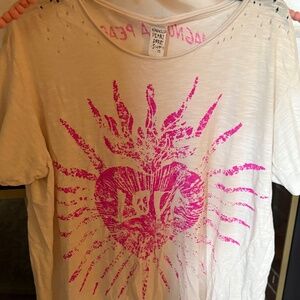 Magnolia Pearl Love Is The Only Promise Tee/Rare